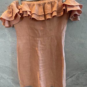 Saylor Off the shoulder Ruffle Dress